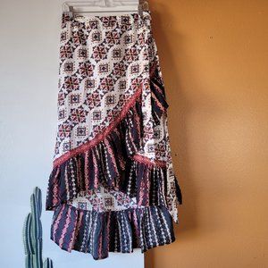 Boho Maxi Skirt Size 3X